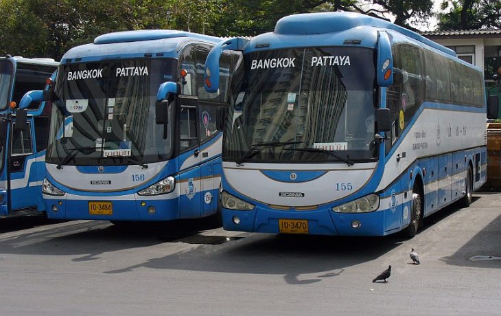 Автобус Бангкок - Паттайя
