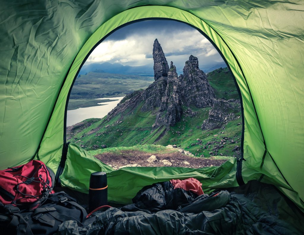 Где в Европе можно путешествовать с палаткой